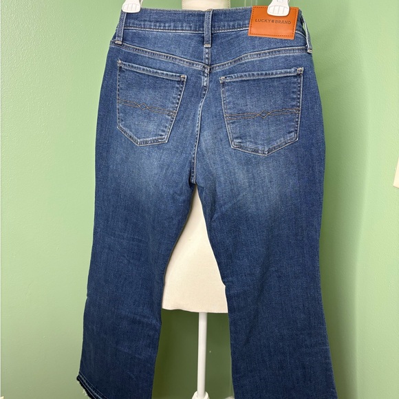 Lucky Brand Dark Blue Flare Jeans - Picture 3 of 8